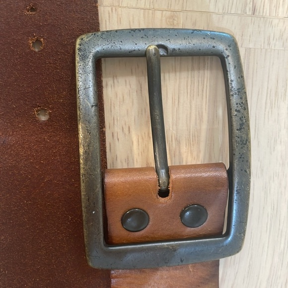 Linea Pelle Leather Belt - Picture 6 of 7